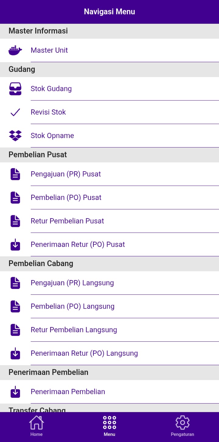 Navigation Menu